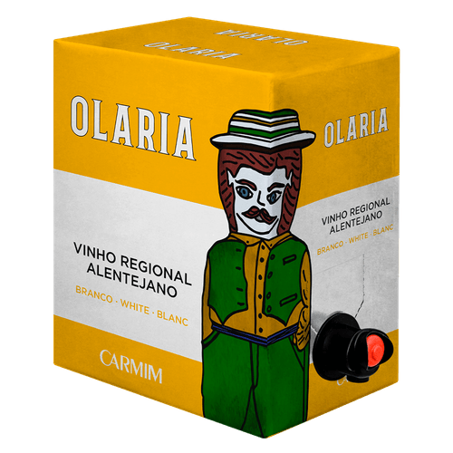 Vinho Branco Português Carmim Olaria Seco Bag in Box 5lt 2022.