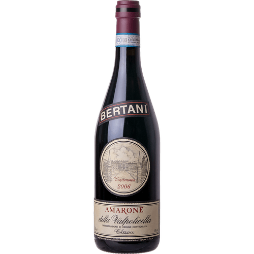 Vinho Tinto Italiano Bertani Amarone Valpolicella Clássico DOC 750ml