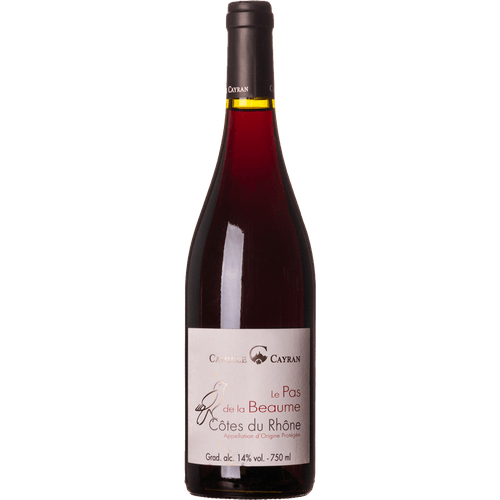Vinho Tinto Francês Cairanne Le Pas de la Beaume Cotes du Rhone 750ml