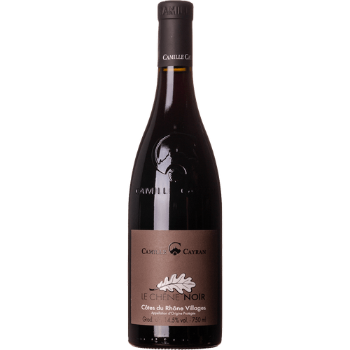 Vinho Tinto Francês Cairanne Le Chêne Noir Cotes du Rhone Villages 750ml