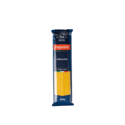 Macarrão Italiano Fettuccine Paganini 500g.