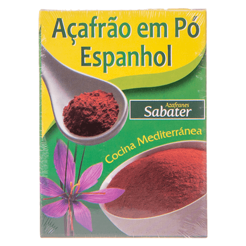 Açafrão Espanhol Em Pó Sabater 75g