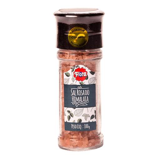Moedor Sal Rosa Do Himalaia Flora 100g