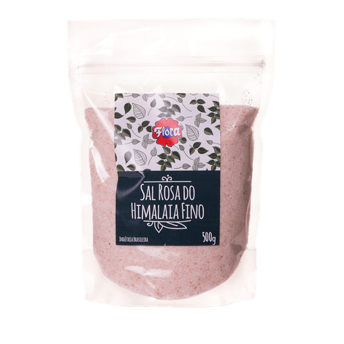 Sal Rosa Do Himalaia Fino Flora 500g