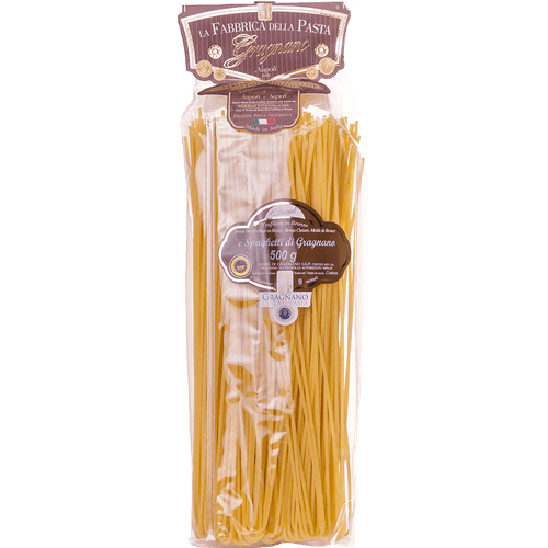 Macarrão Italiano Spaghetti Nº 01 La Fabbrica Della Pasta Di Gragnano 500g.