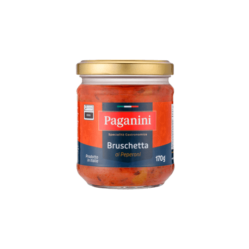 Antepasto Italiano Bruschetta Peperoni Paganini 170g