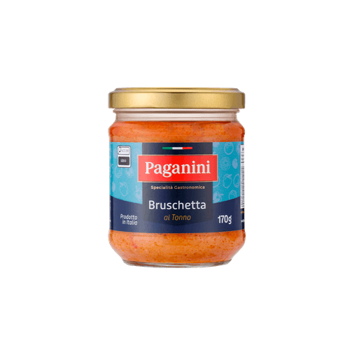 Antepasto Italiano Bruschetta Atum Paganini 170g
