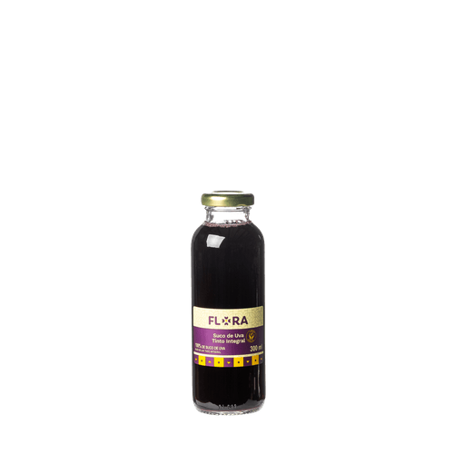 Suco De Uva Tinto Integral Flora 300ml