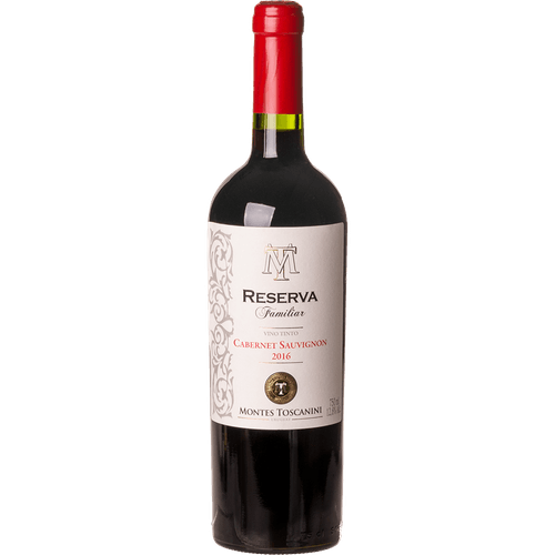 Vinho Tinto Uruguaio Montes Toscanini Reserva Familiar Cabernet Sauvignon 750ml.