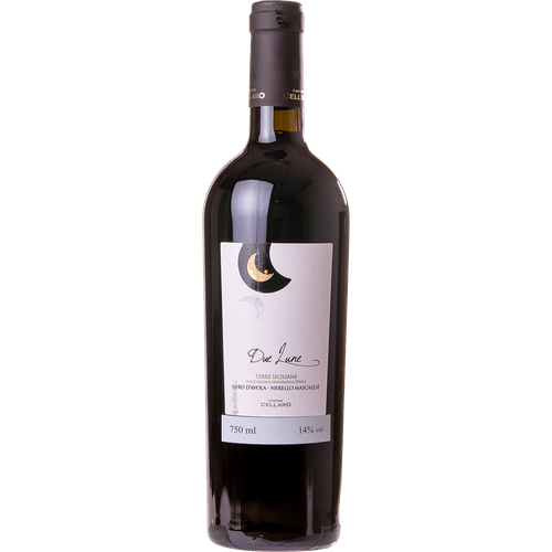 Vinho Tinto Italiano Cellaro Due Lune IGT 750ml