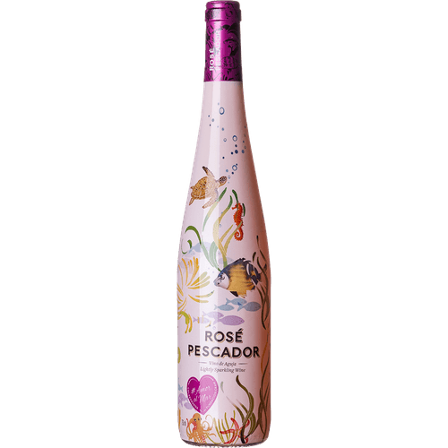 Vinho Frisante Rosé Espanhol Pescador 750ml