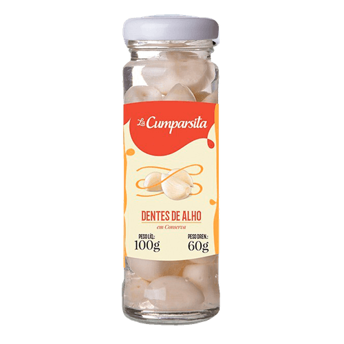 Alho Em Conserva Espanhol La Cumparsita Vidro 60g