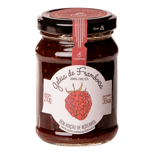 Geleia De Fambroesa Myberries sem Açúcar 210g