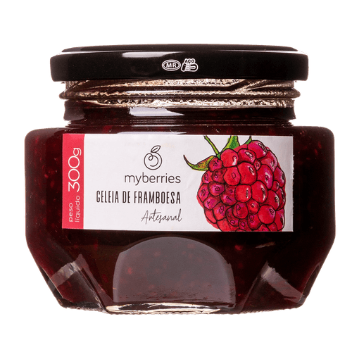 Geleia De Framboesa Artesanal Myberries 300g