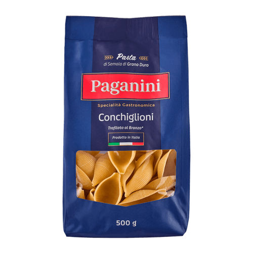 Macarrão Italiano Conchiglioni Paganini 500g