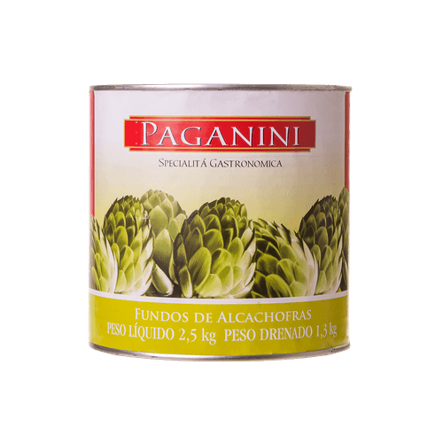 Alcachofra Fundo Paganini Lata 1,3kg