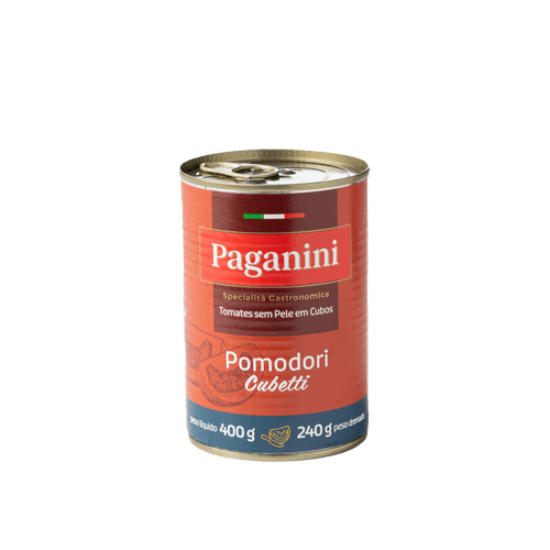 Pomodori Pelati Italiano Paganini em Cubos 400g