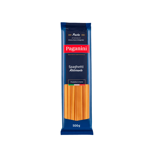 Macarrão Italiano Spaghetti Ristorante Paganini 500g.