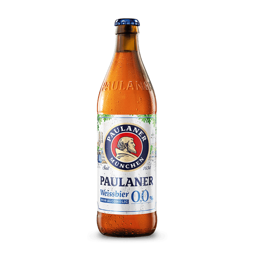 Cerveja Paulaner Weissbier 0,0% Álcool Garrafa 500ml