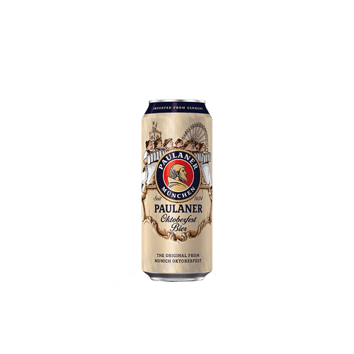 Cerveja Alemã Paulaner Oktoberfest Bier Lata 500ml.