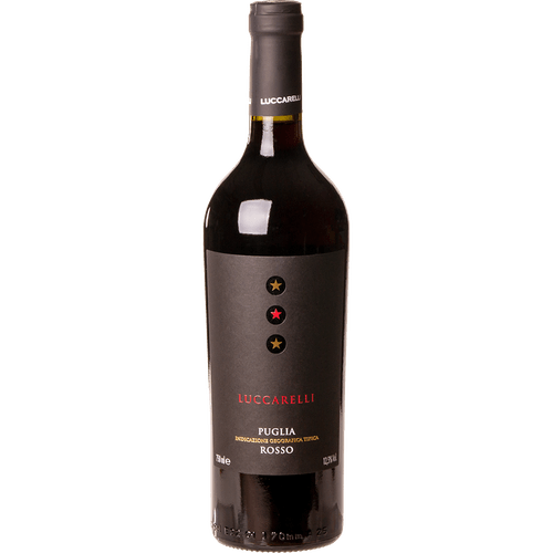 Vinho Tinto Italiano Luccarelli Puglia Rosso IGP 750ml