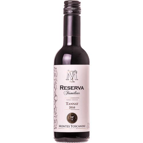 Vinho Tinto Uruguaio Montes Toscanini Reserva Familiar Tannat 375ml