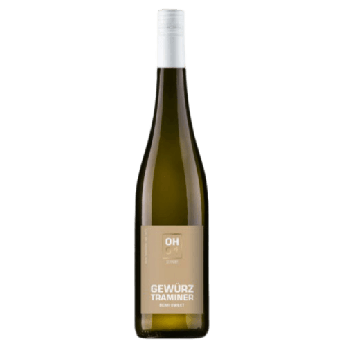 Vinho Branco Alemão OH01 Gewürztraminer Semi Sweet 750ml.