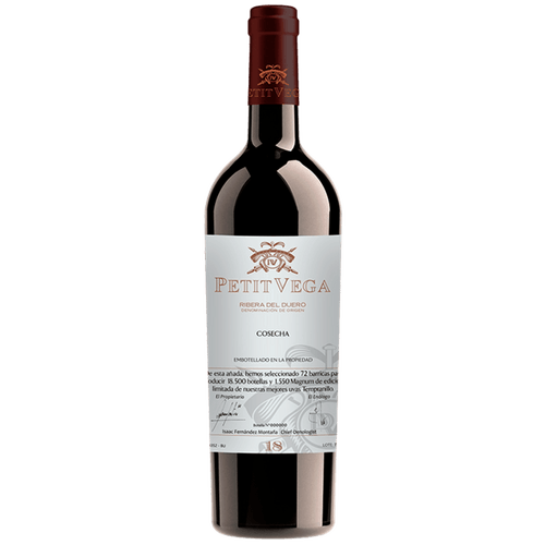 Vinho Tinto Espanhol Petit Vega 18 meses 2021 750ml