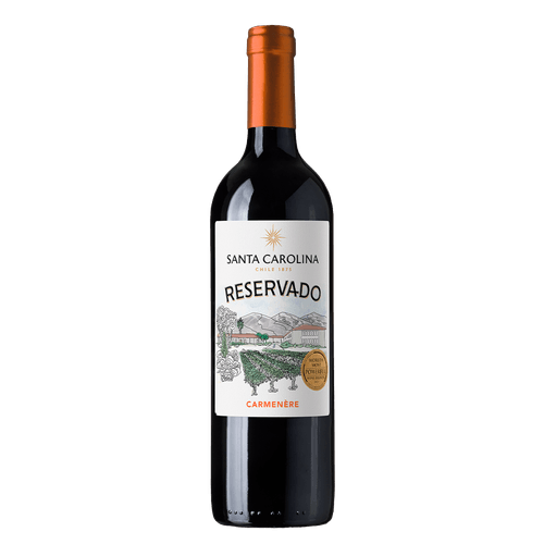 Vinho Tinto Chileno Santa Carolina Reservado Carménère 750ml