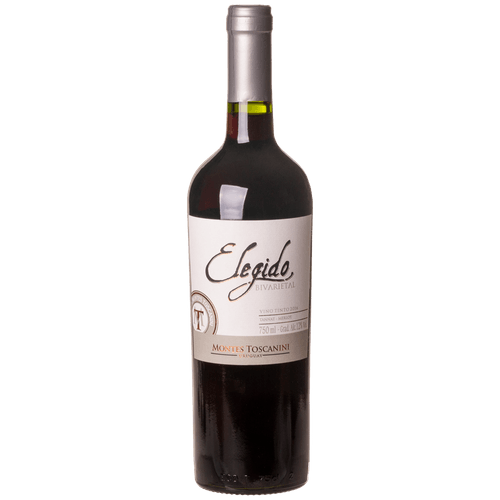 Vinho Tinto Uruguaio Montes Toscanini Elegido Tannat Merlot 750ml.