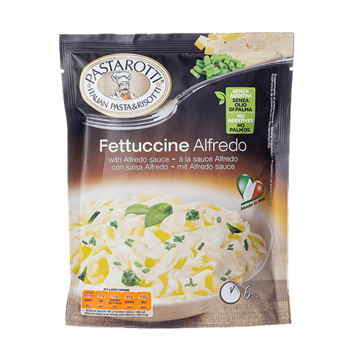 Macarrão Italiano Fettucine Alfredo Pastarotti 175g