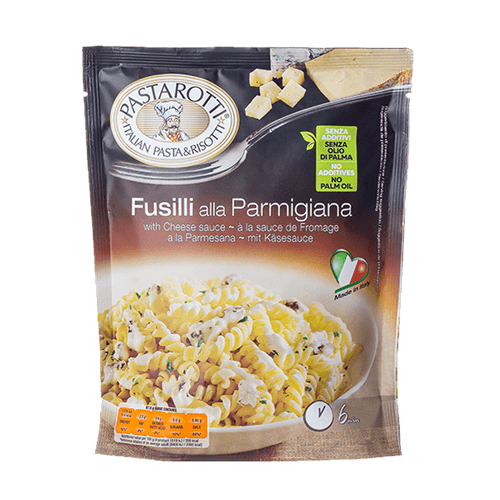 Macarrão Italiano Fusilli al Formaggi Pastarotti 175g