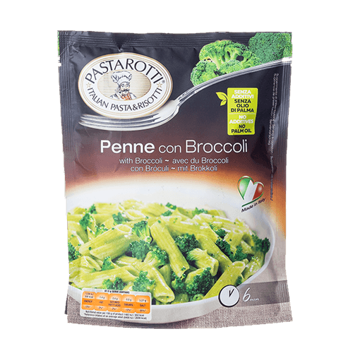 Macarrão Italiano Penne com Brocolis Pastarotti 175g
