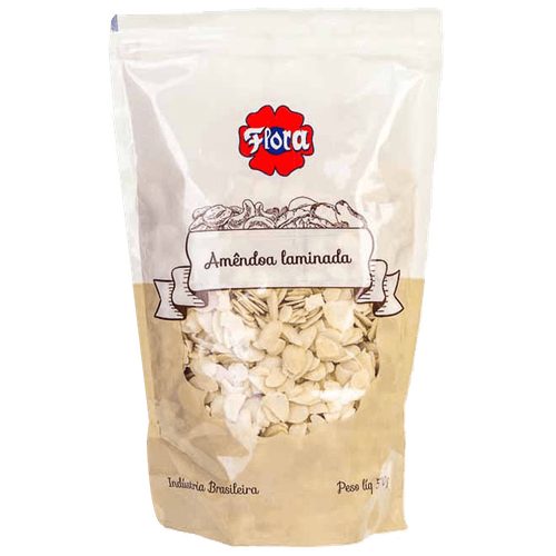 Amendoa Fatiada Flora 500g