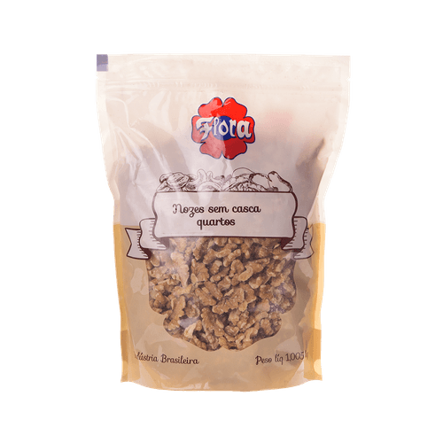 Nozes Chilenas Sem Casca Quartz Flora 1Kg