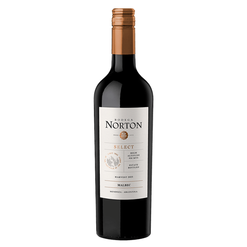 Vinho Tinto Argentino Norton Select Malbec 750ml.