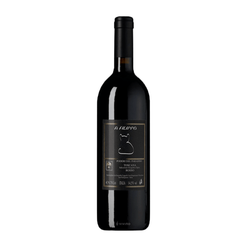 Vinho Tinto Italiano Poderi del Paradiso A Filippo Rosso IGT.