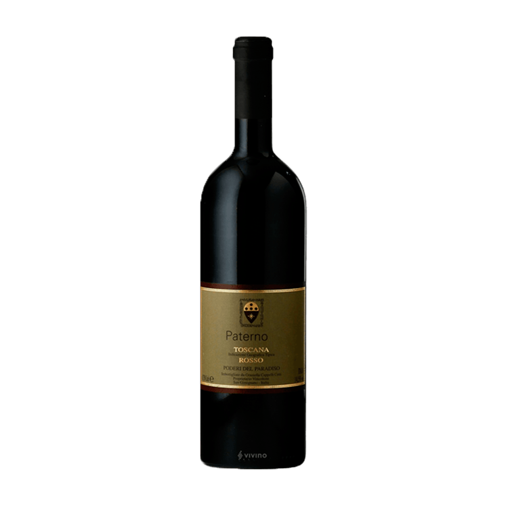 Vinho Tinto Italiano Poderi del Paradiso Paterno II Rosso IGT 750ML.