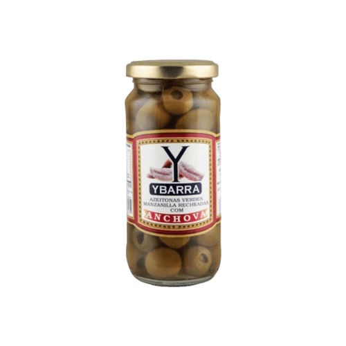 Azeitona Espanhola Recheada com Anchova Ybarra 142g.