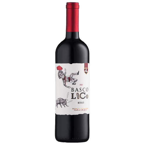 Vinho Tinto Basco Loco Merlot 2022 750ml.