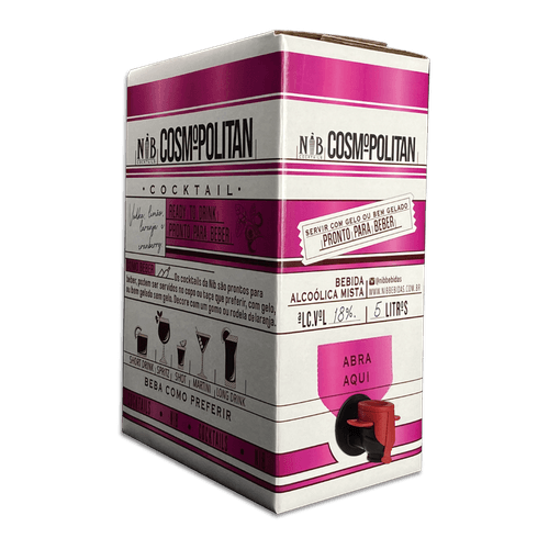 Nib Cocktails Comospolitan Bag 5L