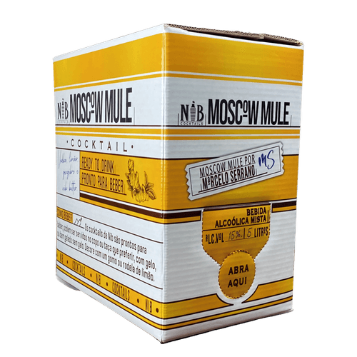 Nib cocktails Moscow Mule Bag 5L