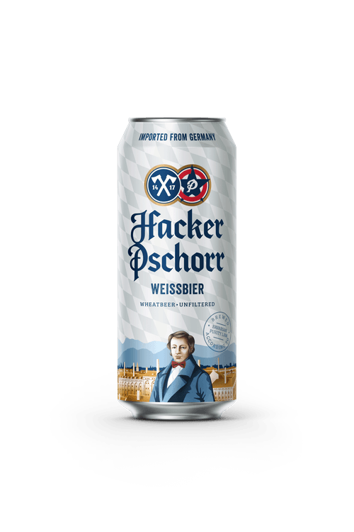 Cerveja Alemã Hacker Pschorr Weissbier Lata 500ml