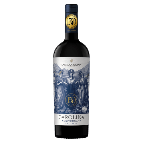 Vinho Chileno Santa Carolina Aniversário 150 Anos 750ML