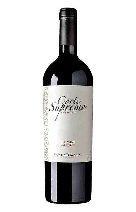 Vinho Tinto Uruguaio Montes Toscanini Corte Supremo Cabernet - Tannat - Merlot 750ml