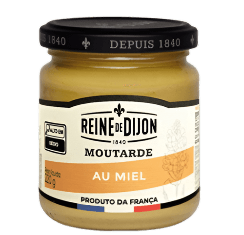 Mostarda Francesa Com Mel Reine De Dijon 220g