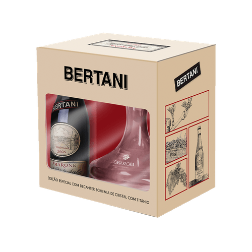 KIT PREMIUM AMARONE BERTANI C/DECANTE 12